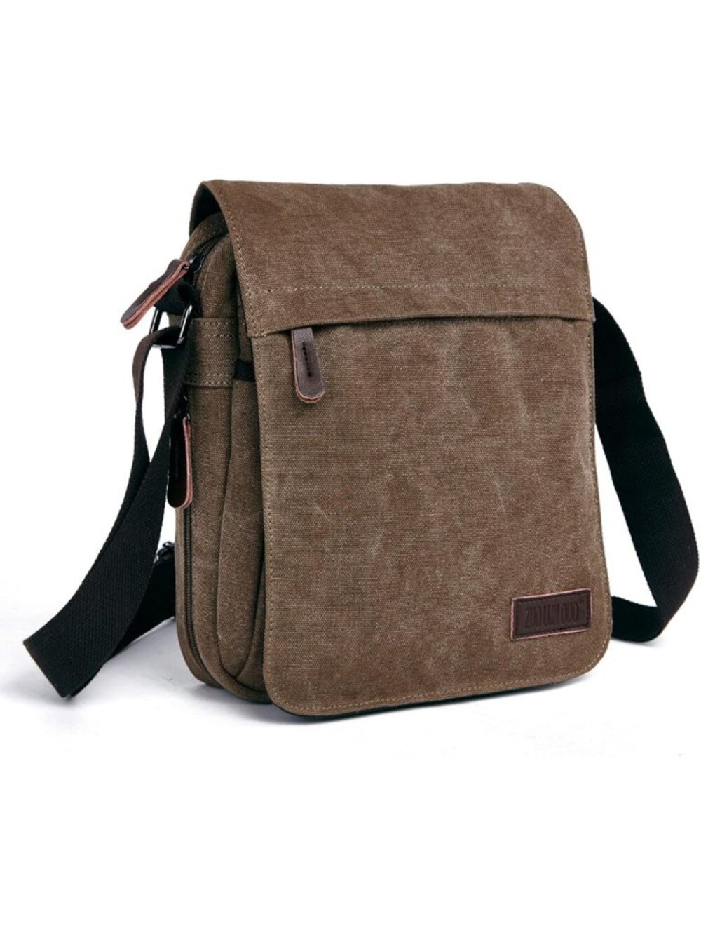 Small Retro Canvas Crossbody Messenger Bag for Men - Stylish Shoulder Bag